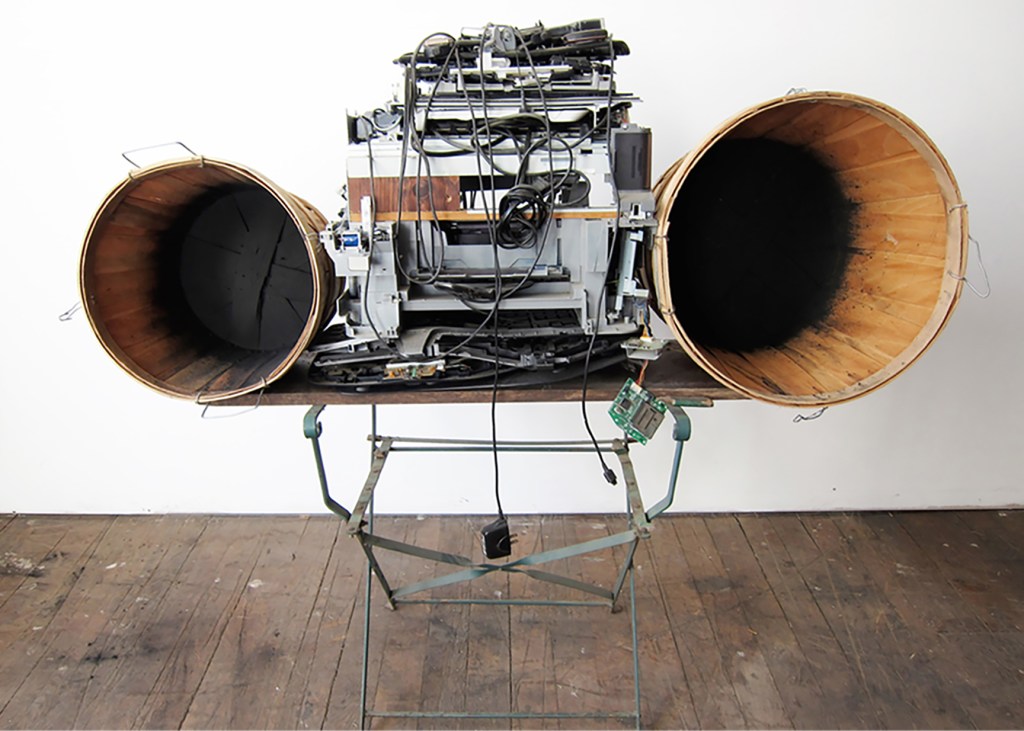 Job Search 2011 Mixed Media 54 x 64 x 24 in.